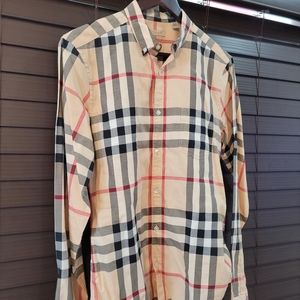 Authentic Men's Burberry Shirt, Size Small